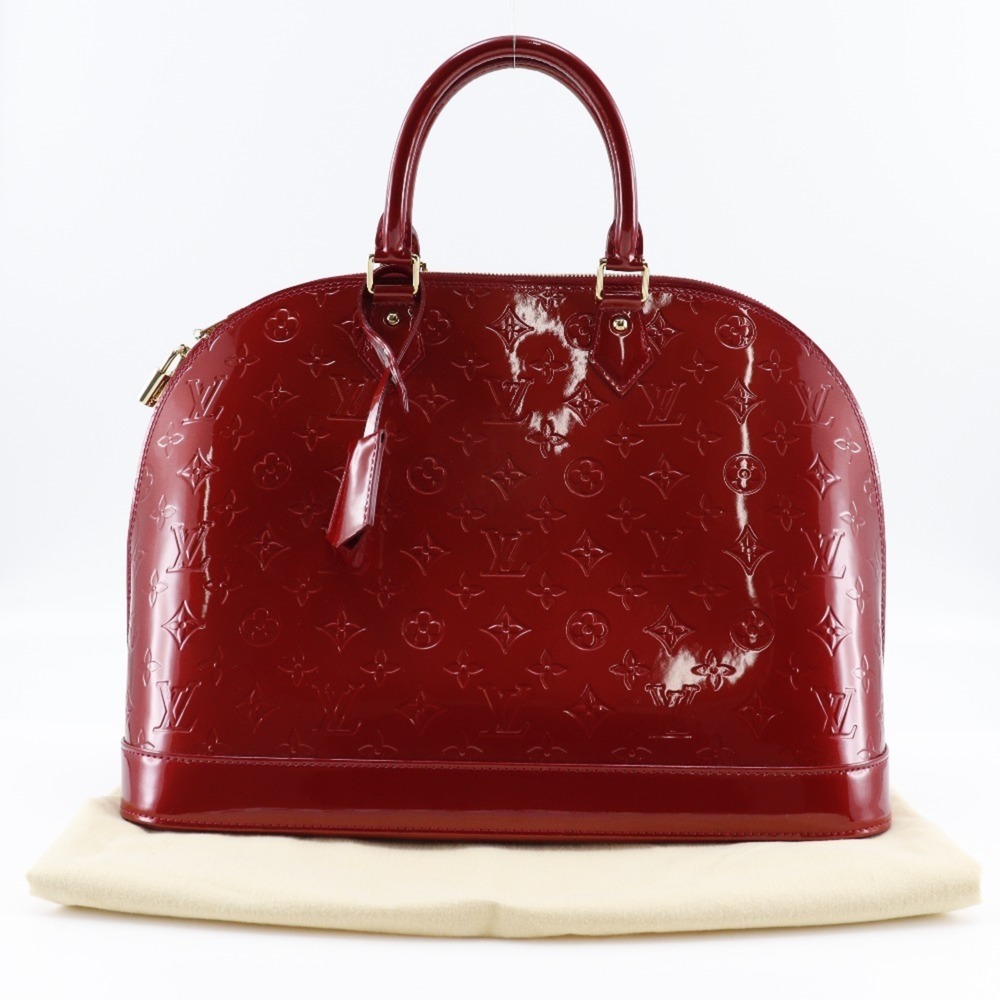 LOUIS VUITTON Red Alma Bag - Picture 10 of 10